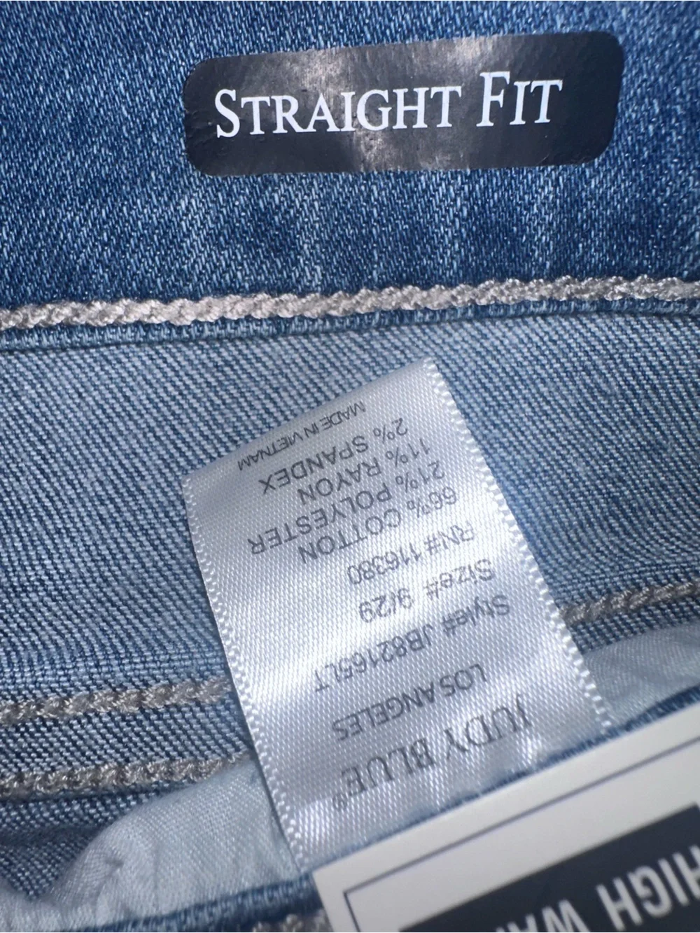 Judy Blue Light Blue Distressed Skinny Jeans